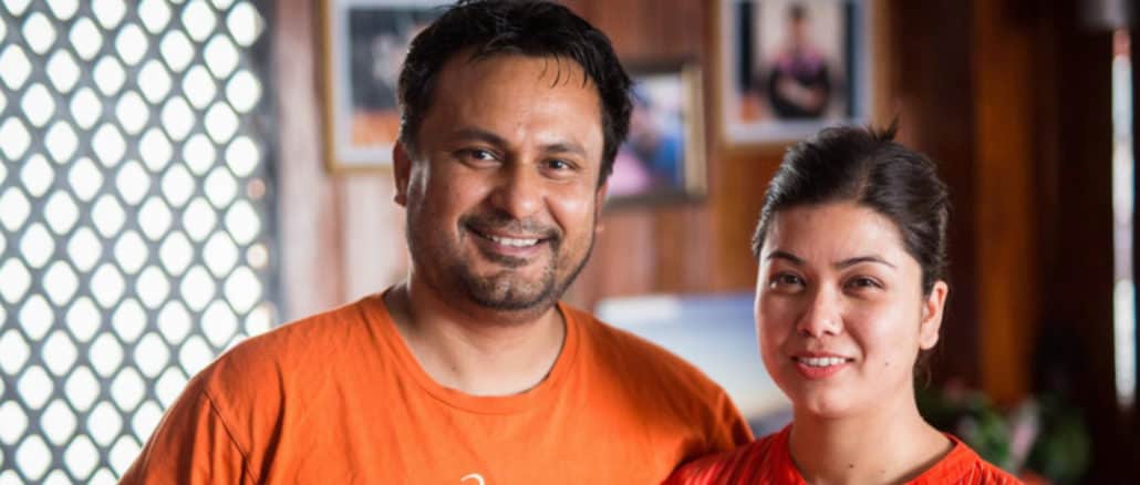 Bhagwan und Pragya Bhagwan und Pragya