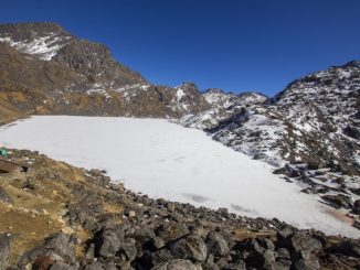 Gosaikunda im Winter