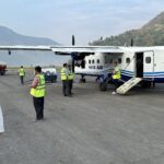 Flug von Mantali nach Lukla