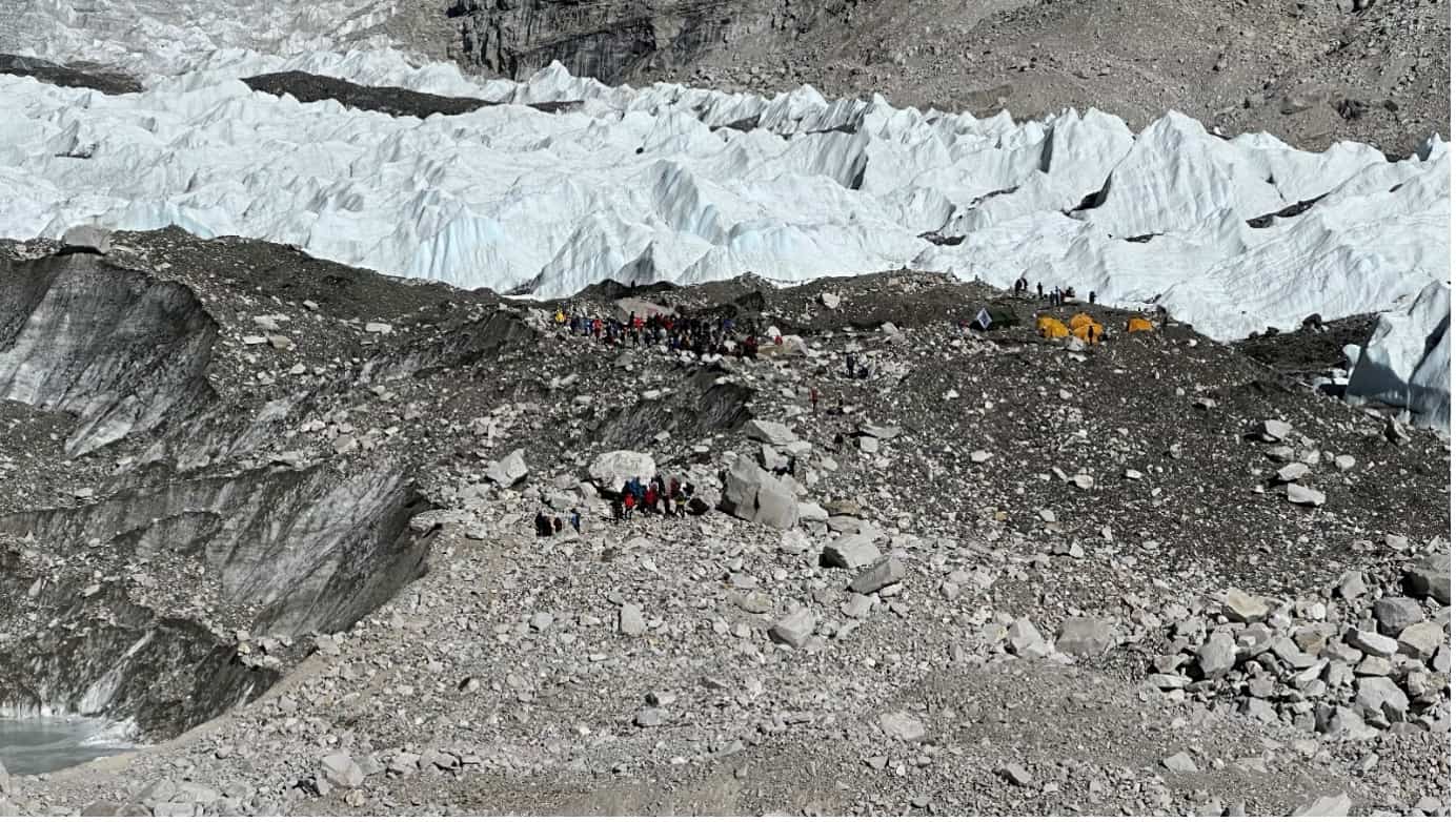 Das Mt. Everest Base Camp I EBC1