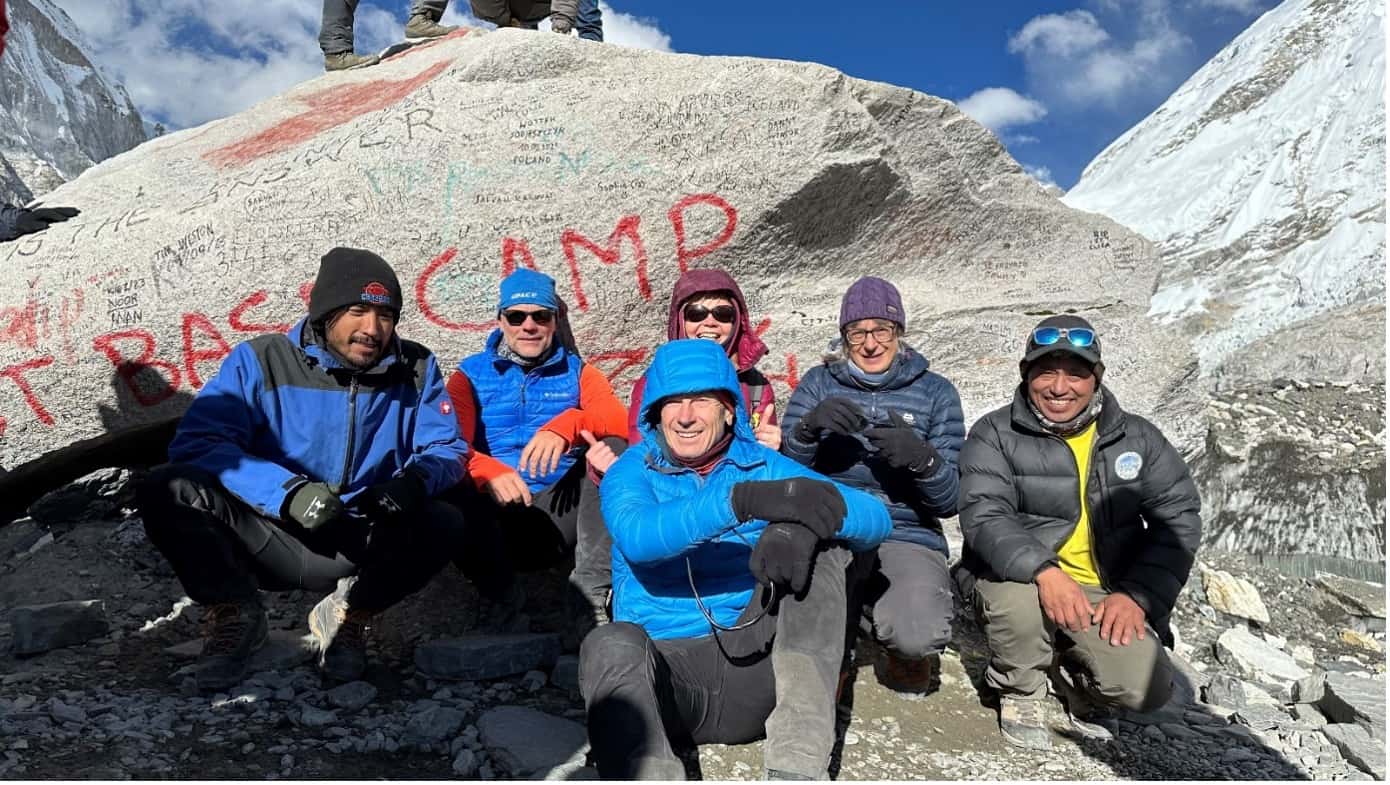 Das Mt. Everest Base Camp I EBC4