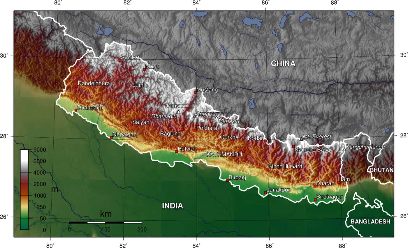 Wie ist die Temperatur in Nepal? Klimazonen Nepal